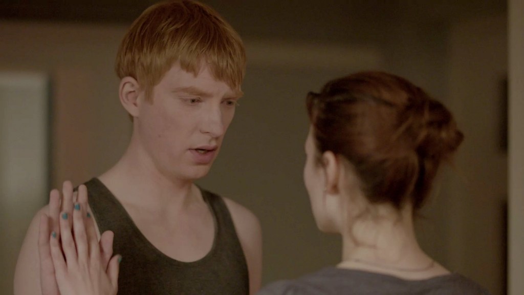 Domhnall Gleeson and Hayley Atwell in Black Mirror