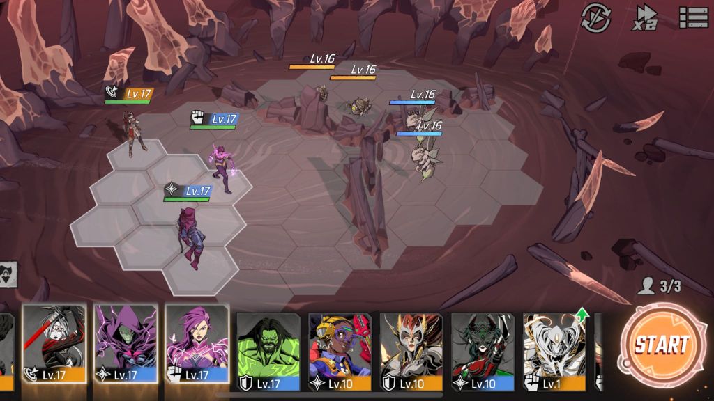 Marvel Mystic Mayhem 3 Hero Limit